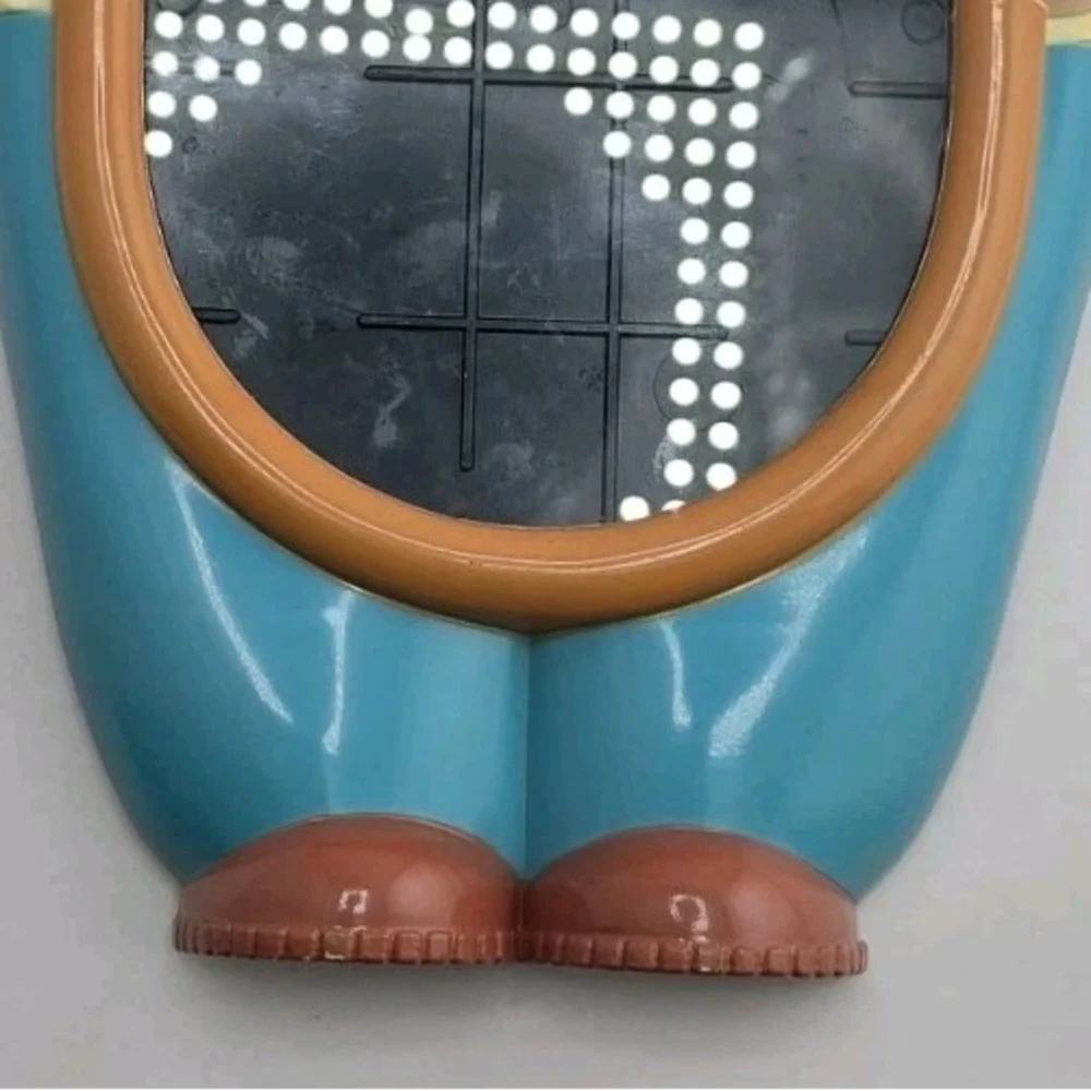 Rare Vintage 1980's  Kiddy picture frame Plastic Shelf / Wall Decor #H Happy Boy